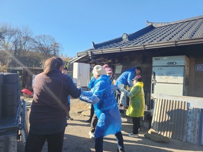 따뜻한 겨울나기 연탄 지원