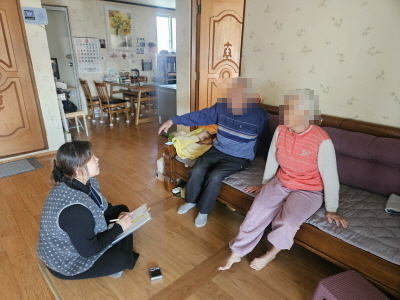 [음성군통합돌봄지원센터-대상자 방문모니터링]